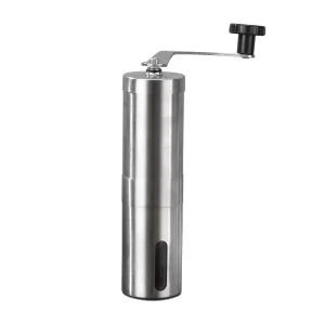 Household Grade Manual Coffee Grinder 30g Stainless Steel Conical Burr 20bar Pressure 30oz Capacity Eco friendly Energy Saving