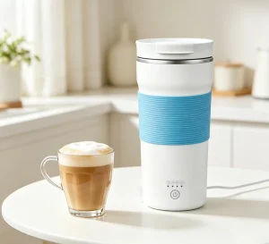 Household Kitchen Electric Mini Kettles Boiling Appliances 300W Hot Chocolate Foamer Machine Automatic Electric Milk Frother