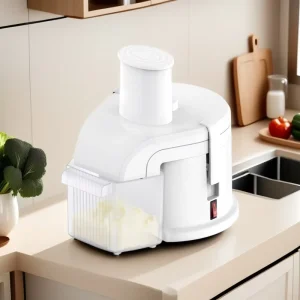 Household Kitchen Electric Slicer Multi-functional Vegetable Cutter Grater Durable Plastic for Outdoor Use