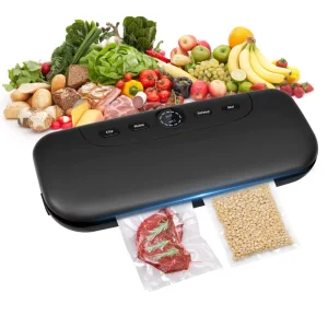 Household Kitchen Food Saver Vacuum Bag Sealing Packing Machine Small Vacuum Sealer