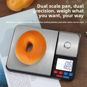 Household Kitchen Scale Mini Jewelry Scale Food Scale Compact Counting Platform Scale Gram Scale Dual Pan Electronic Scale