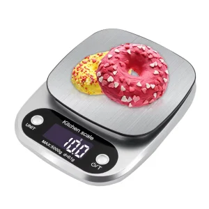 Household Kitchen Scale With LCD Display Digital Food Scale Weight Grams and Oz for Weight Cooking Baking High Precise Scales