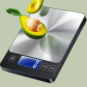 Household Lcd Display Baking Stainless Steel Electronic Usb Rechargeable Digital Kitchen Scales Food Scale
