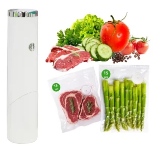 Household Mini Kitchen USB Rechargeable Battery Food Save Vacuum Sealer Electric Portable Handheld Mini Vacuum Sealer Packing