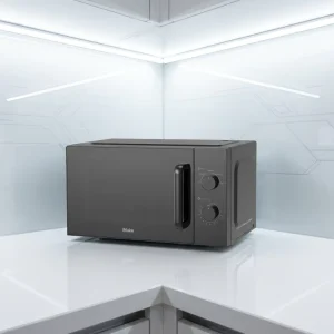 Household Mini Portable 25L Mechanical Control Electric Countertop 1050W Class a Energy Efficient Microwave Oven