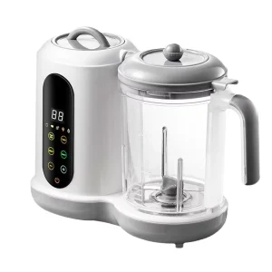 Household Multi functional Fully Automatic Baby Food Processor Blender Steamer and Timer in One Unit