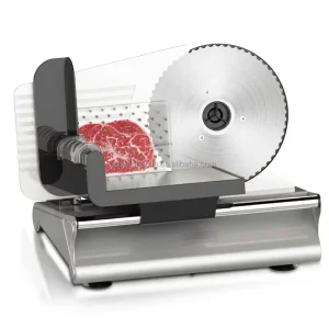 Household Multi functional Kitchen Easy to Clean Automatic Electric Stainless Steel Meat Grinder Meat Slicing Machine