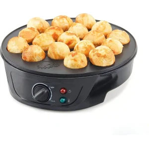 Household Multi functional Non stick Coating Mini Takoyaki Machine 750w Three dimensional Surround Heating Ball Machine