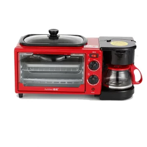 Household Multifunction Breakfast Maker Machine Temperature Control Breakfast Sandwich Maker 3 in 1