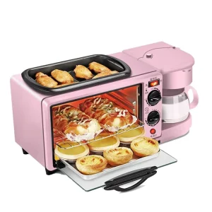 Household Multifunction Breakfast Maker Machine Temperature Control Breakfast Sandwich Maker 3 in 1 Breakfast Makers