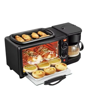 Household Multifunction Electric Sandwich Machine 3 in 1 Breakfast Makers Sandwich Maker