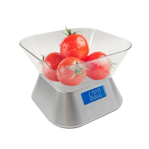 Household Multifunction Lcd Display Cooking Weighing Balance Electronic Weight Measuring Digital Kitchen Food Scale with Bowl