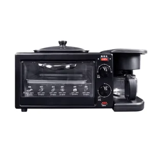 Household Multifunctional 3 in 1 Toaster Breakfast Making Machine Oven