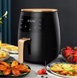 Household Oven Oilless Cooker Nonstick Pizza Air Fryer Oven Extra Large Capacity Electric Smart Air Fryers With Touch Screen