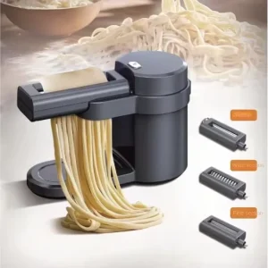 Household Pasta Maker with Stand Structure Electric Automatic Pasta Maker for Spaghetti Macaroni Making and Plastic Noodle Maker