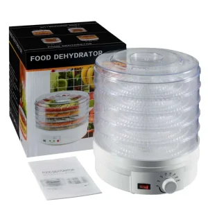 Household Plastic Food Dehydrator Machine Fruit Vegetable Dryer