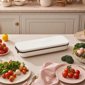 Household Plastic Fresh Keeping Packaging Machine Vacuum Sealer for Food Storage