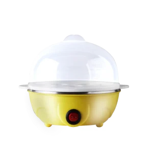 Household Portable Automatic Mini Egg Electromechanical Stainless Steel Boiler Quick Egg Boilers for Hard Boiled Egg Steamer