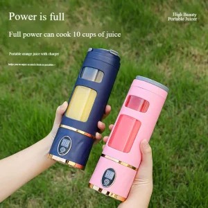 Household Portable Electric Juice Cup Cross Border Small Juicer Wireless Charging Fruit Vegetable Juicer Machine