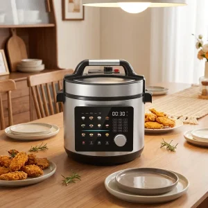 Household Pressure Rice Cooker Practical Kitchen Appliance with Intelligent Cooking Settings Smart Rice Cooker