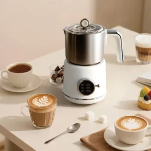 Household Small Automatic Electric Milk Frother for Coffee