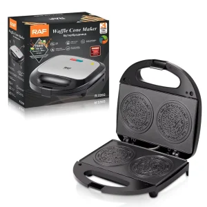 Household Stainless Steel Breakfast 2 Slice Non Stick Bread Toaster Cookie Maker Waffle Maker