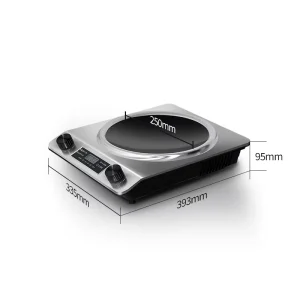 Household Stainless Steel Touch Control High Power Induction Cooker Countertop Induction Cooker Suitable for Woks