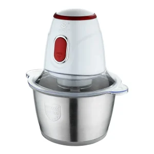 Household Use Mini Meat Grinder Plastic Housing Electric Food Processor with Easy Operation Pure Copper Motor 350W