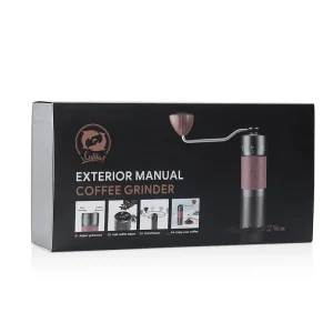 I Cafilas Exterior Manual Professional Portable Coffee Grinder With Gift Set Machine Stainless Steel Coffee Bean Grinder