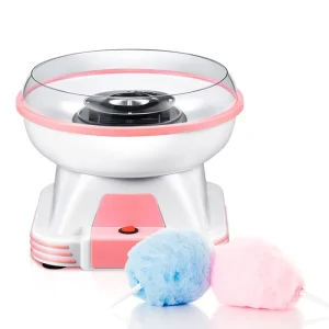 ITOP Intelligent Cute Pink Cotton Candy Machine Snack Machines Cotton Candy Making Machine Home Cotton Candy Floss Maker