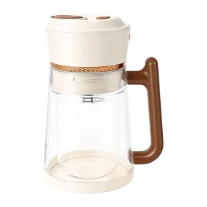Ice-Chilled Rechargeable Portable Electric Juicer Stainless Steel 5 Cutter Heads 201W Power English Operation 1001-1500mL