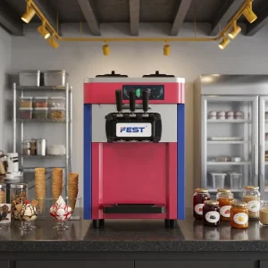 Ice Cream Machine Commercial Soft Ice Cream Maker Manufacturer Soft Serve Ice Cream Machine for Sale