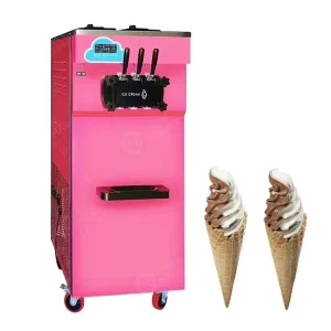 Ice Cream Machine Commercial Soft Serve Ice Cream Making Machine