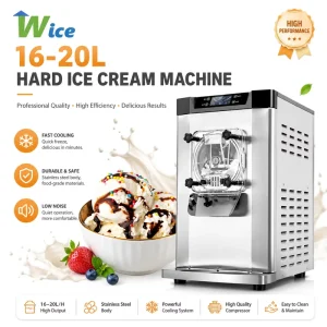 Ice Cream Machine a Glace Maquina De Helados Hard Serve Ice Cream Machine Maquina De Helados Hard Doble Compresor Gelato Make