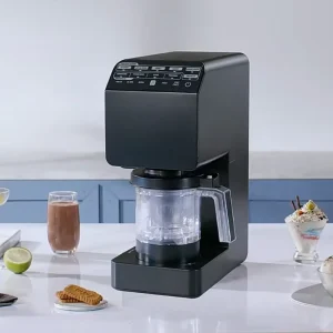 Ice Cream Maker 800W Quick Freeze Ice Cream Machine Creates Frozen Desserts and Frozen Drinks