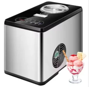 Ice Cream Maker Machine Automatic With LCD Display Electric Gelato Maker No Pre freezing Stainless Steel for Commercial Use