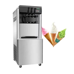 Ice Cream Maker Machine Glace Soft Ijs Machine a De Glace Pro Italienne Eismaschiene Gelatiera Autorefrigerante Professional
