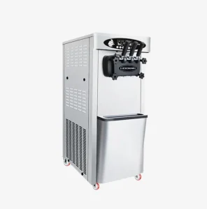 Ice Cream Maker Steel Stainless Soft Ice Cream Machine Suitable for Hotels Restaurants