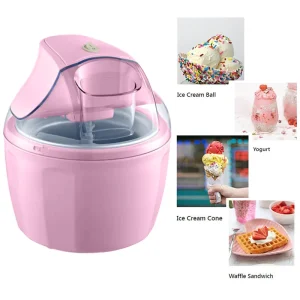 Ice Cream Makers Ice Cream Maker 1.2L Automatic Home Frozen Yogurt Sorbet and Ice Cream Machine