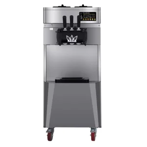 Ice Cream Making Machine 28L/H Automatic Commercial Soft Serve Ice Cream Machine for Business