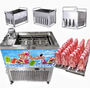Ice Cream Popsicle Machine Commercial Ice Lolly Making Machine Milk Ice Popsicle Machine