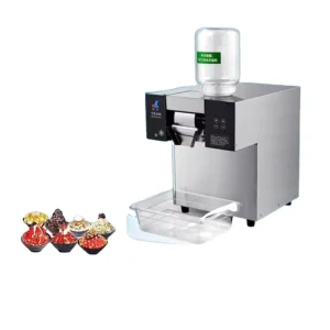 Ice Crushers Shavers for Beverage Commercial Snow Ice Machine Automatic Snow Cone Machine