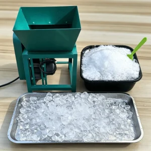 Ice Cube and Shaved Ice Block Crusher for Business Break Ice Making Machine