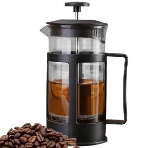 In Stock 350 600 800 1000mWholesale Custom Heat Resistant Portable Manual French Press Coffee Maker Prensa Francesa