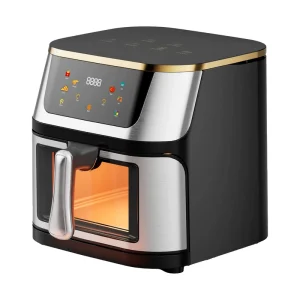 In Stock Deep High Quality 10L Stainless Steel 1800W Digital Oil-Free Overheat Protection Electric EU Plug 220V