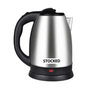 In Stock Kettle 2L Hot Water Kettle Stainless Steel Electric Kettle Wasserkocher BPA Free Water Warmer Elektrische Ketel