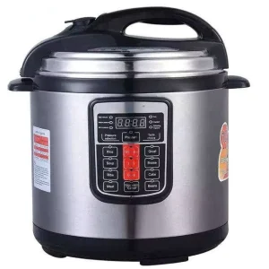 In Stock Multifunctional 5L 6L Food Steamer Electric Programmable Pot Pressure Cooker Rice Cooker With Non Stick Bowl