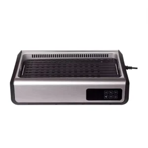 Indoor Stainless Steel Smokeless Grill Electric Portable BBQ Griddle