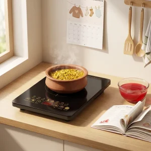Induction Cooker Portable for Household High Power Large Commercial Electric Stove Hot KI02011