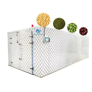 Industrial 1000 2000kg h Electric Food Fruit Vegetable Dehydrator Machine 304 Stainless Steel PLC Intelligent